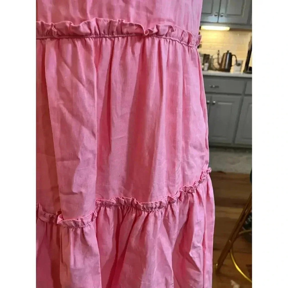 VINCE CAMUTO LINEN COTTON BLEND SLEEVELESS SUNDRESS SIZE 8 - Picture 4 of 9